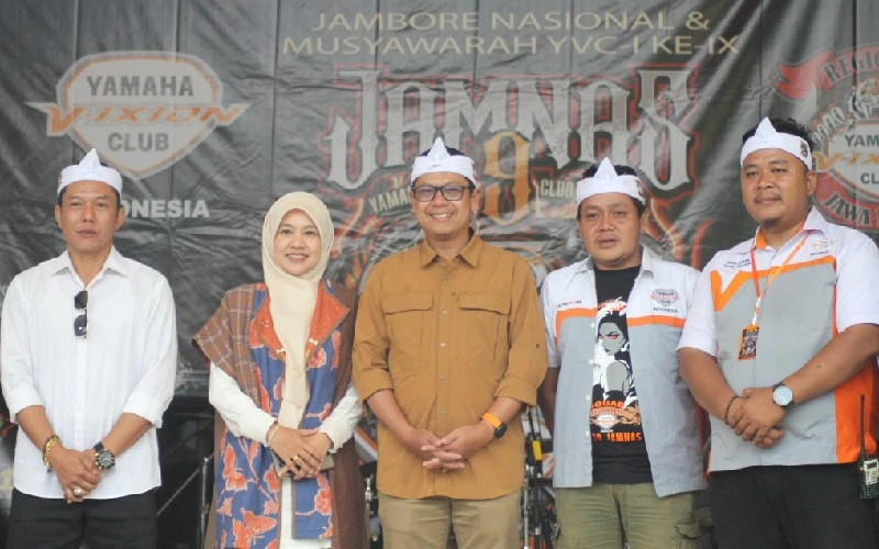 Wabup Bangga, Subang Jadi Tuan Rumah Jamnas ke-9 YVCI yang Diikuti Ribuan Biker